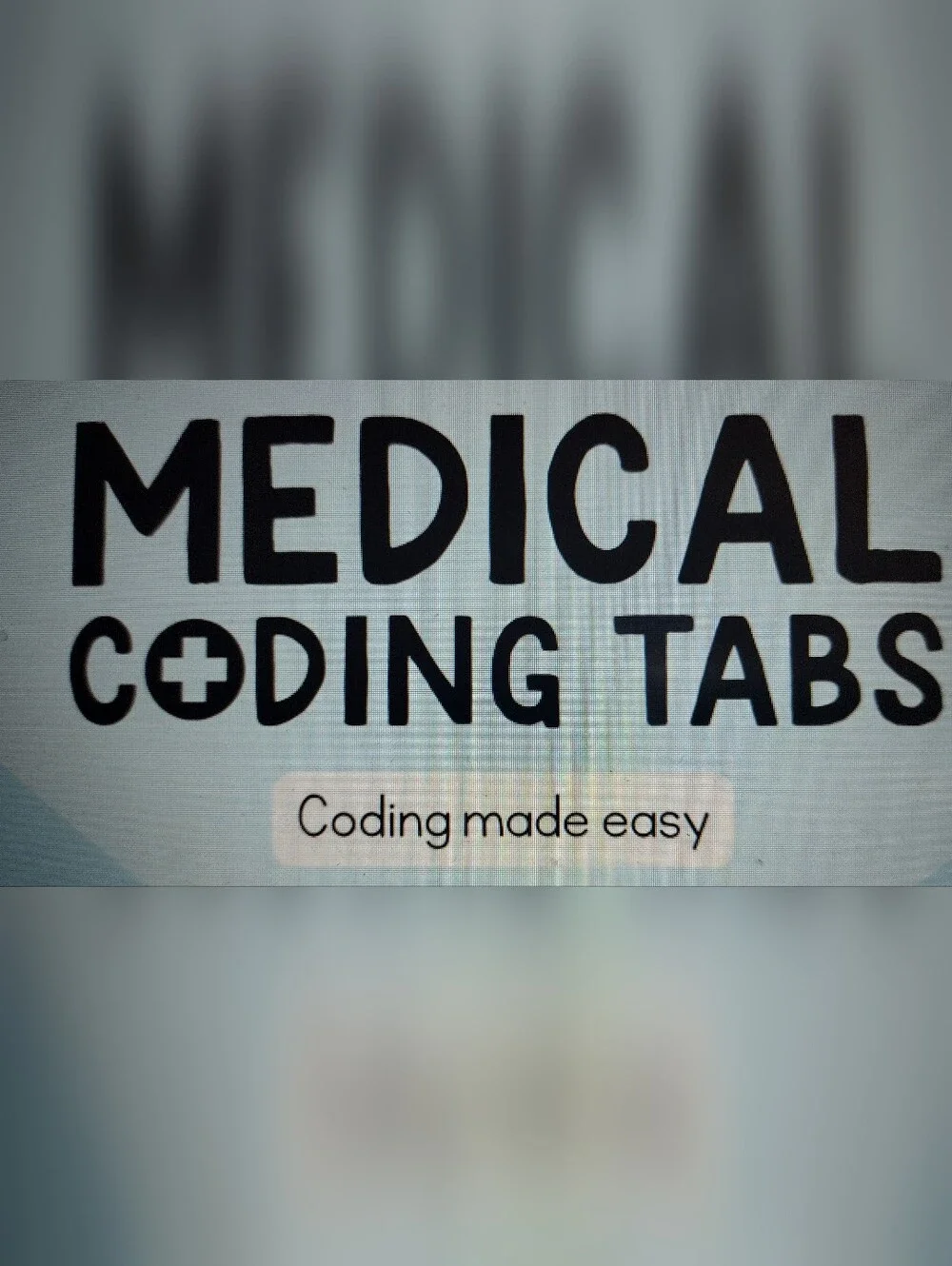 Medical Coding Book Tabs
